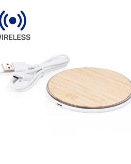 TE0673 Cargador Wireless Bambú